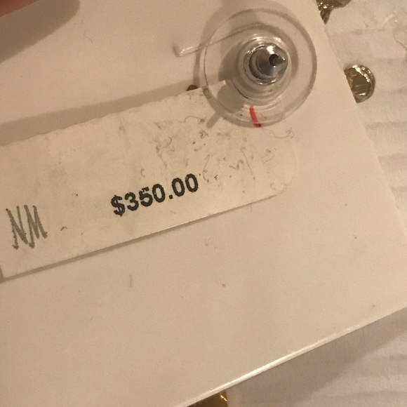 - Neiman Marcus Multicolored Crystals Gold Plated - Picture 3 of 5